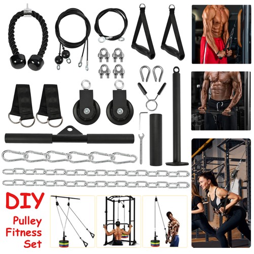 Diy pulley fitness system - diy,