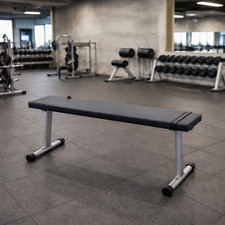Flat Weight Training Bench for
