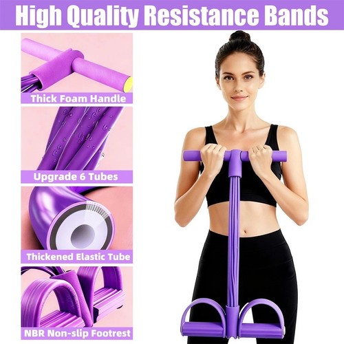Tube pedal resistance - pedal, band