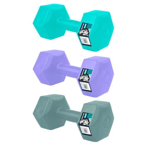 6kg dumbbells set home - 2/4/6kg, gym